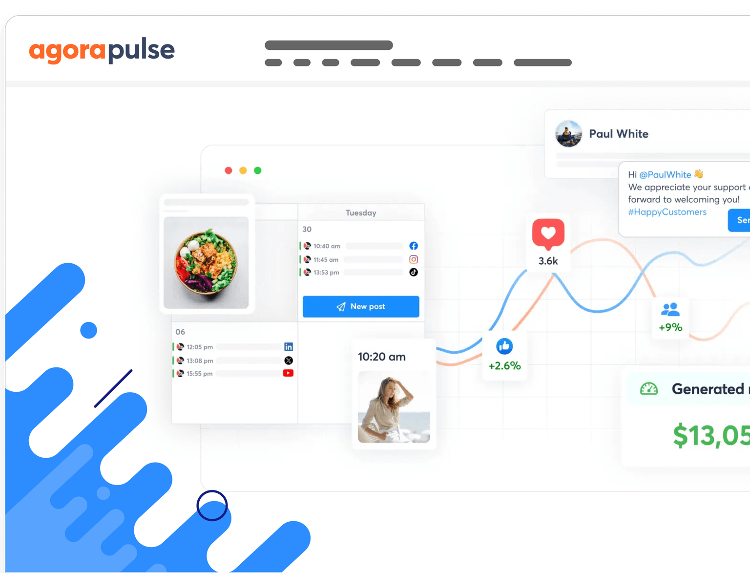 Agorapulse, a social media management platform prevents seat sharing using Rupt